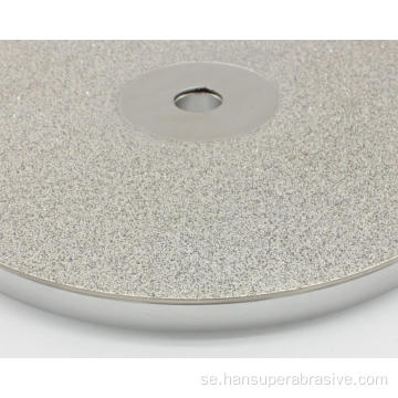 Diamantglas Keramikporslin Lapidary Flat Lap Grinder Standard Faceting Lap